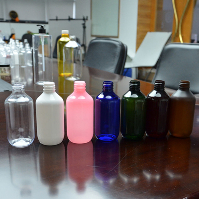 Amber Shampoo PET Plastic Packaging Bottle 30ml 50ml 60ml 100ml 150ml 200ml 250ml