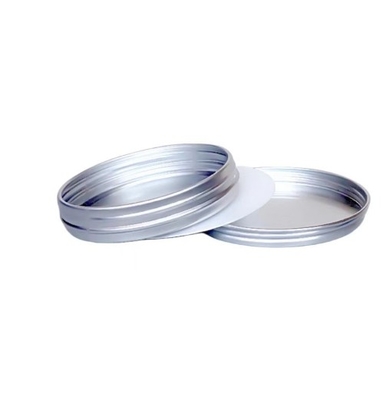 30ml 70*14 Silver Spiral Aluminum Box Cream Box Ink Mud Portable Sealed Sub-packing Box Metal Packaging Aluminum Box