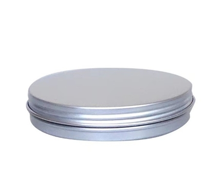 30ml 70*14 Silver Spiral Aluminum Box Cream Box Ink Mud Portable Sealed Sub-packing Box Metal Packaging Aluminum Box