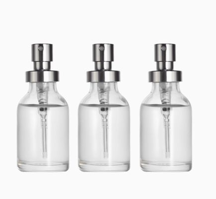 Clear Glass Perfume Bottle with Secure Lid Suitable for Home Fragrance Oils Essential Oil Blends and Custom Scents