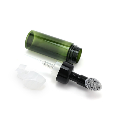 Foaming Plastic Liquid Soap Dispenser Pump Bottle With Brush Top 4oz