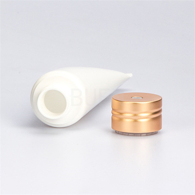 Matte Aluminium Cap Cosmetic Tube Packaging ,Empty Cosmetic Squeeze Tubes 15ml