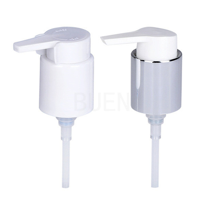 Aluminum Lids PP Plastic Treatment Pump , Customized Cosmetic Lotion Pump