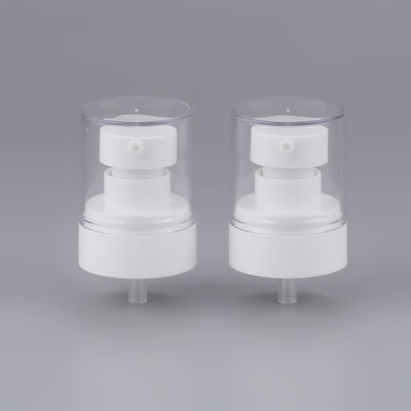 Convenient And Efficient Round Plastic Lotion Dispensing Pump 2.5cc Discharge Rate