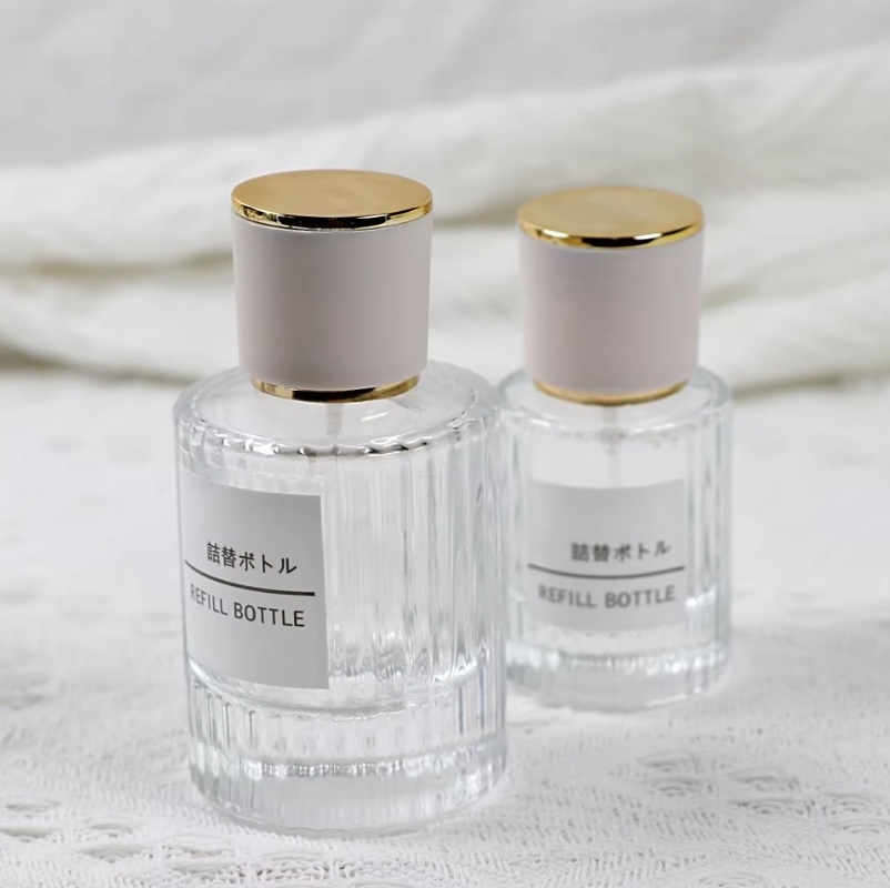 30ml Perfume Bottle With Box Custom Round Empty