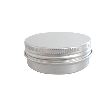 40ml Silver Round Threaded Aluminum Box 56 * 22 Aluminum Cream Box Skin Rejuvenation Cream Sealed Packaging Box