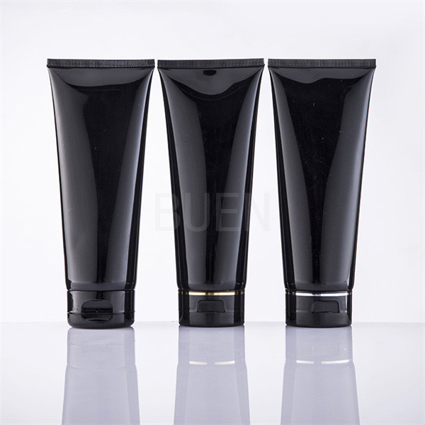 Foundation Squeeze Plastic Cosmetic Tube Matte Black Mini 30ml