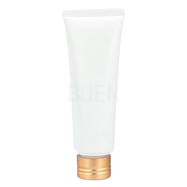 Matte Aluminium Cap Cosmetic Tube Packaging ,Empty Cosmetic Squeeze Tubes 15ml