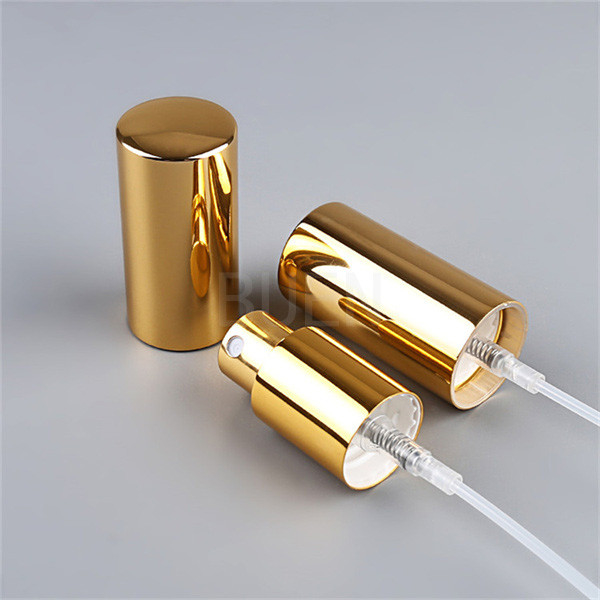 Full anodized gold sliver rose gold plastic mist sprayer with full cover